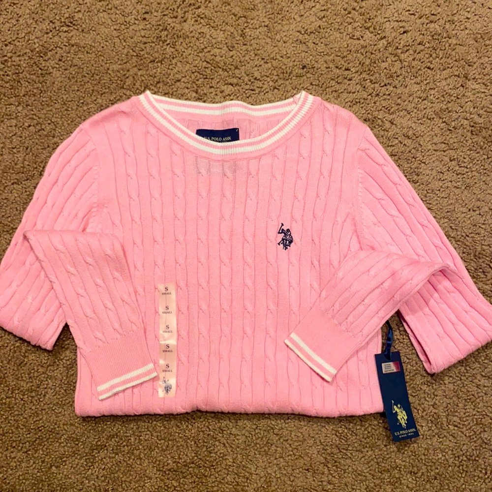 U.S POLO ASDN. PINK, SMALL
